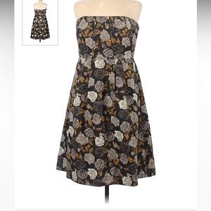 J Crew Floral Cocktail Dress